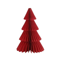 8" Red Paper Tree
