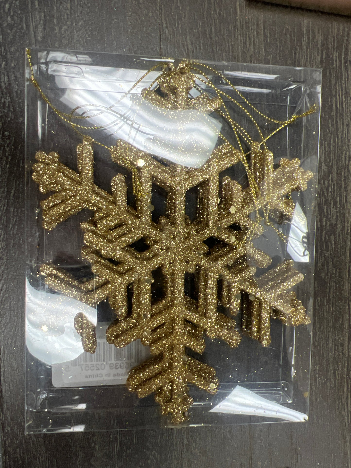 Gold Snowflake