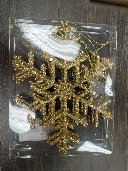 Gold Snowflake
