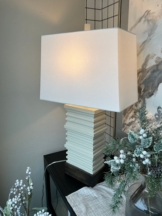 Poly/Steel Table Lamp