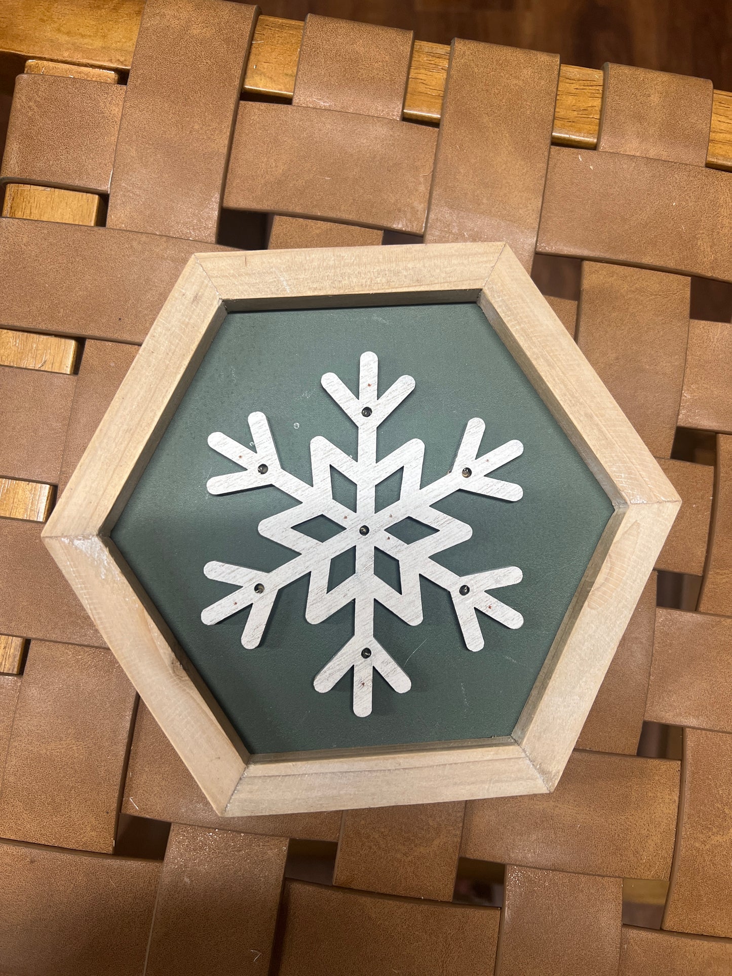 Light up Framed Snowflake