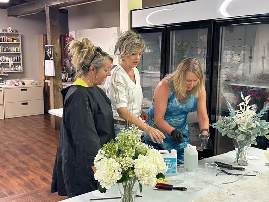 Acrylic Water Floral Class- May 7 6:30
