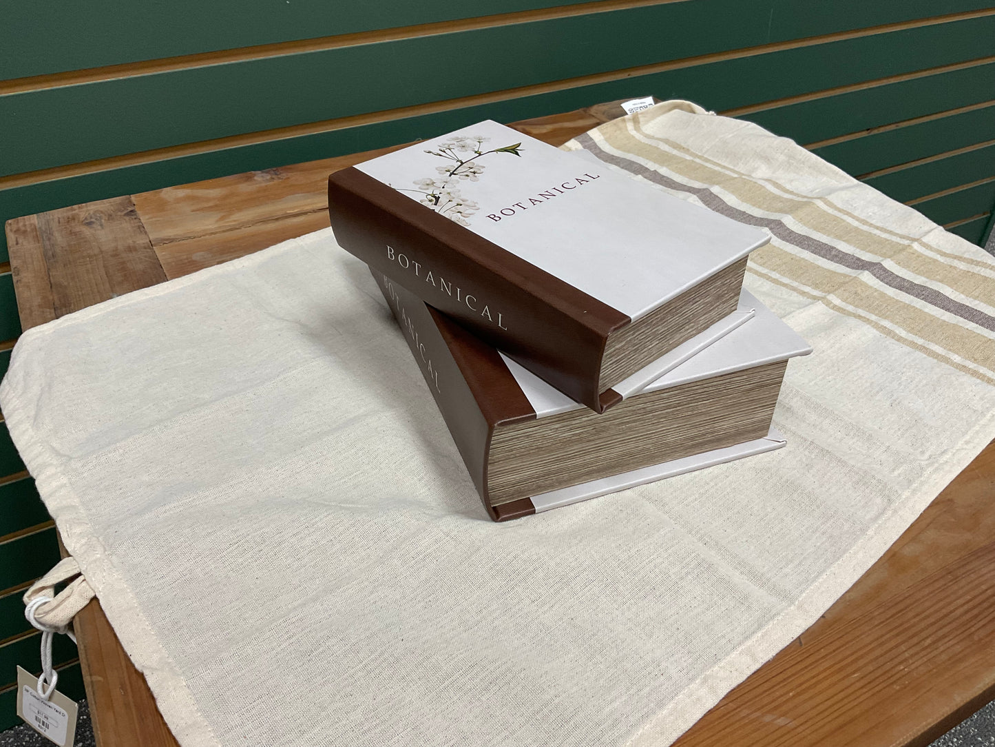 Botanical Storage Books