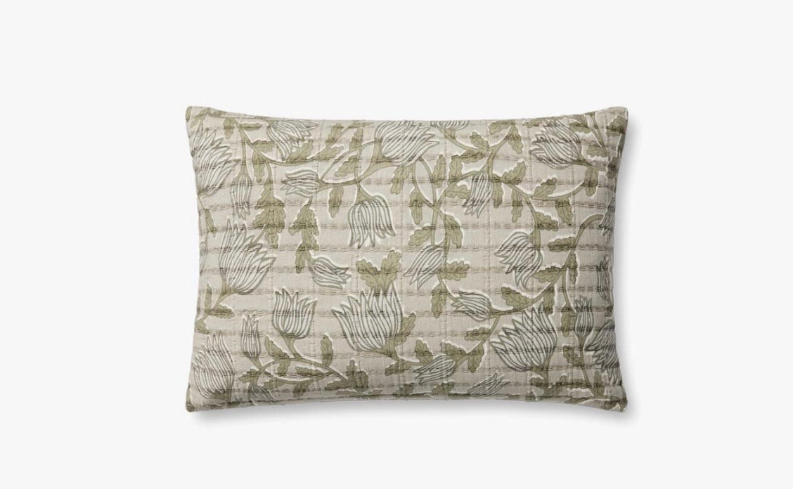 16x26 Natural Sage Pillow