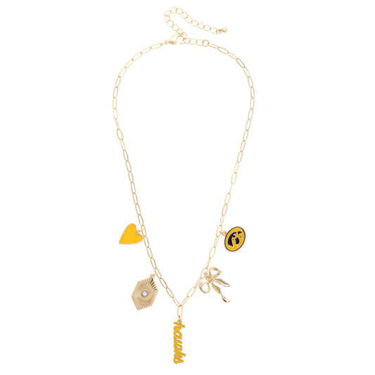 Preorder Iowa Hawkeyes Charm Necklace