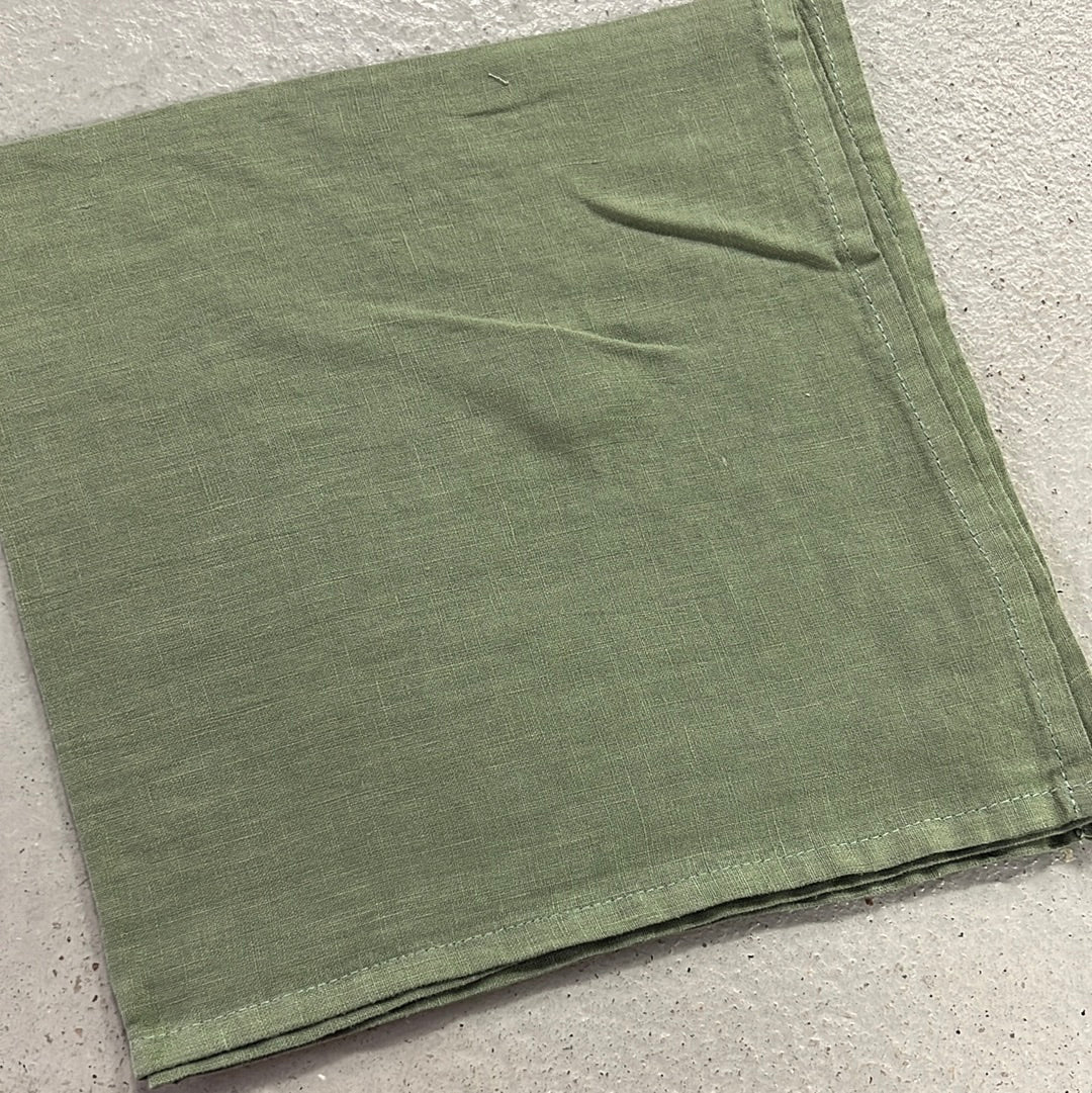 Olive Linen Napkin