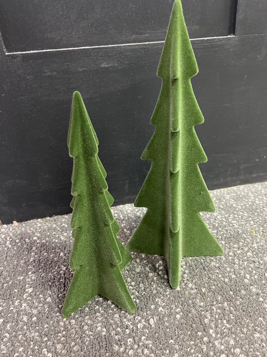 Velvet Pointy Tree