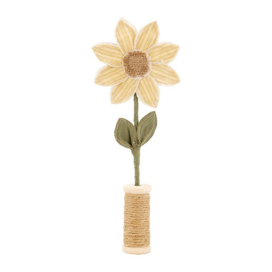 6x14.5 Tall Plush Sunflower in Bobbin