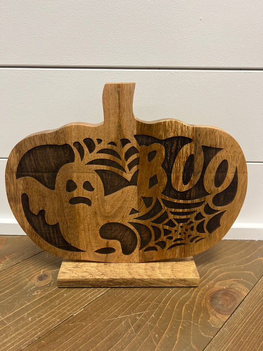 10" Halloween Pumpkin Table Top
