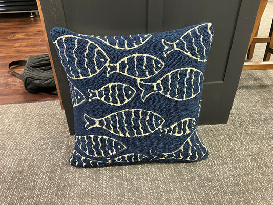 22x22 Navy Pillow