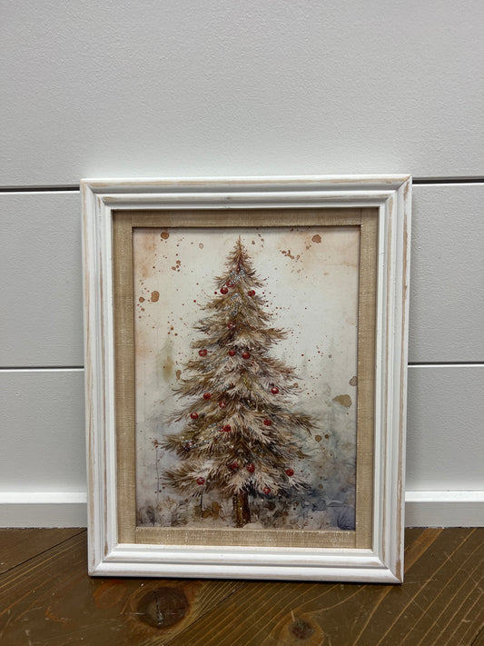 Wood CC Tree Wall Hanging