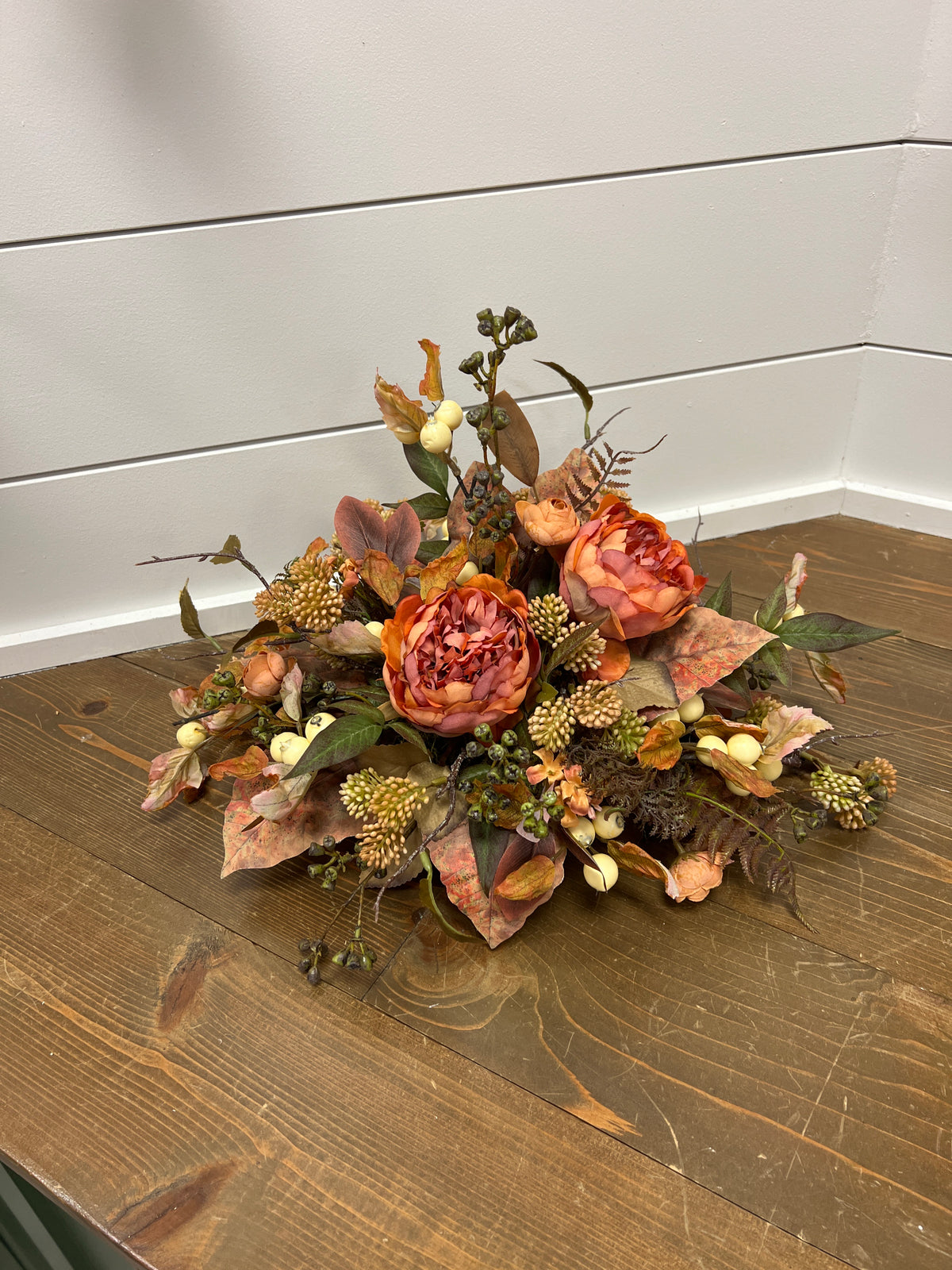 Rust Peony Arrangement