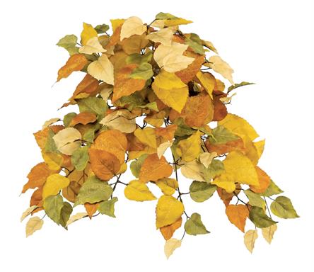 WITCH HAZEL LEAF BUSH/VINE X12, 21", CARAMEL