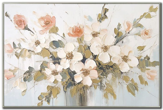 32x48 Blossoming Elegance