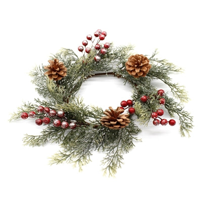 Holiday 18"Candle Ring