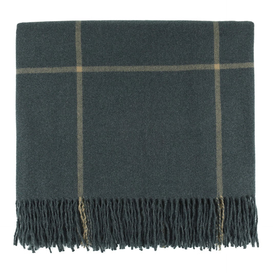 Glasgow Dark Grey Throw