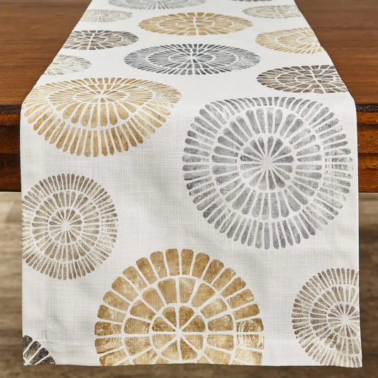 15x72Kai Medallion Table Runner