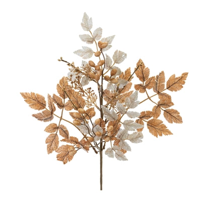 FALL LEAF SPRAY 21”H POLYESTER