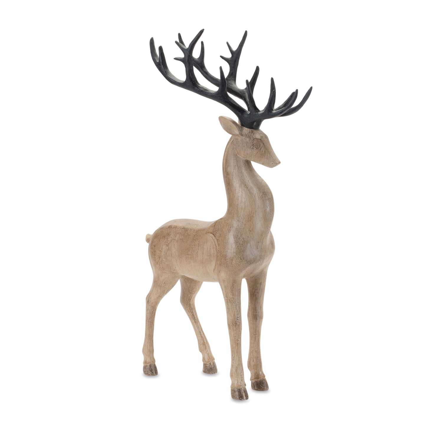Set of 2 Brown with Dark Brown Antlers