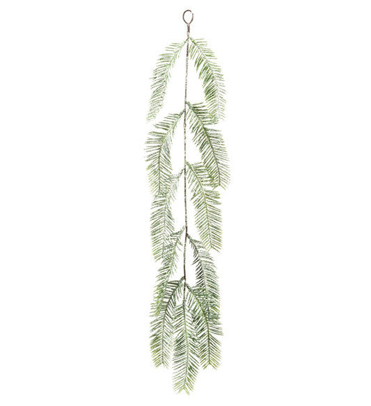 Frosted Fern Hanging Spray