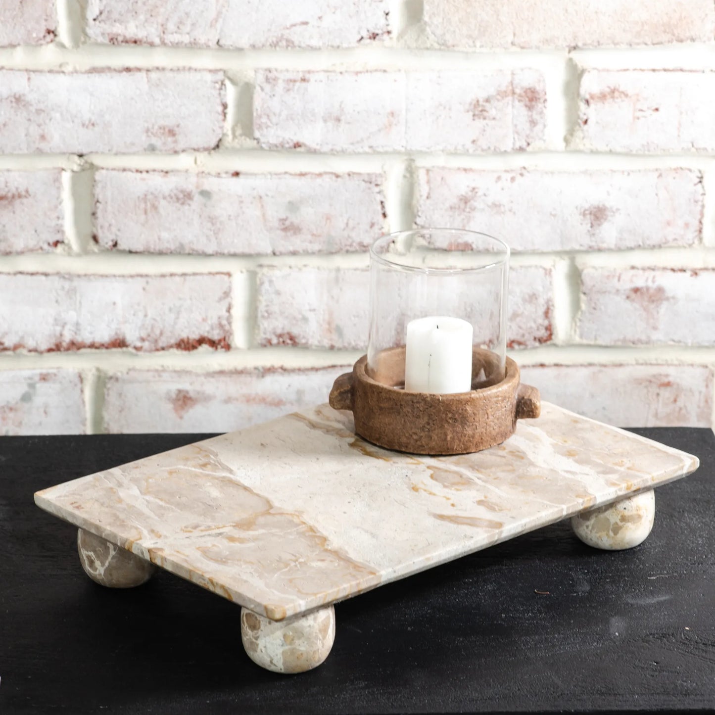12x8 Beige Marble Riser