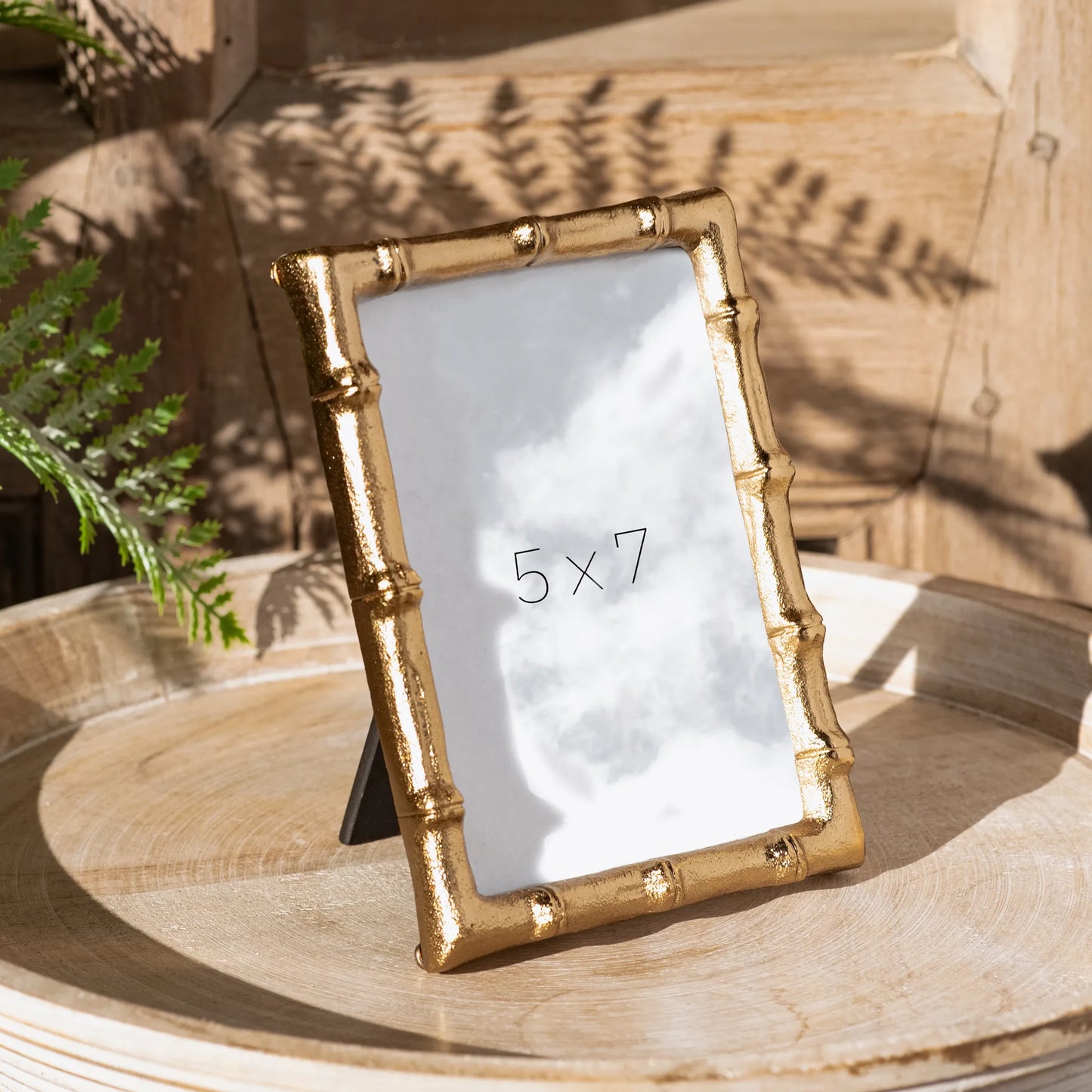 5x7 Bamboo Style Photo Frame
