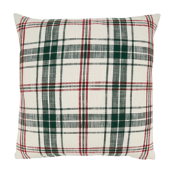 20" Plaid Pillow