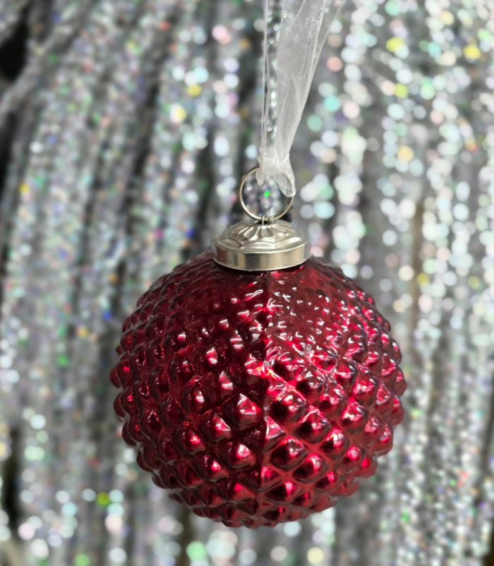 4.3” Christmas Diamond Hanging Ornament