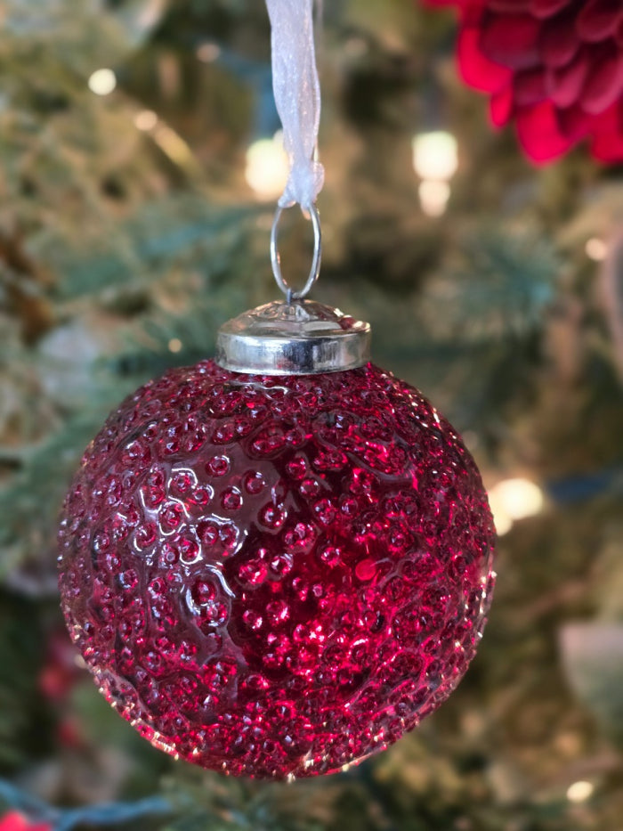 Christmas Drop Hanging Ornament 3.5”