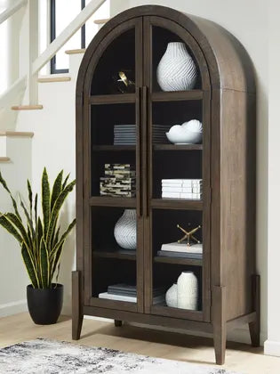 Ben hall Dark Brown Accent Cabinet
