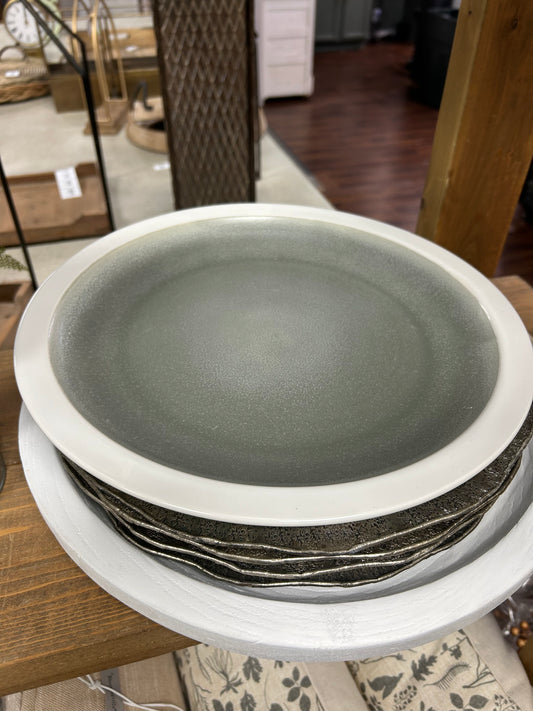 Nagano Stoneware Twotone Platter