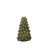 Large Green LED Christmas Candles