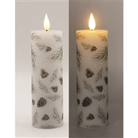 6" Woodland Pines LED Votive Candle
