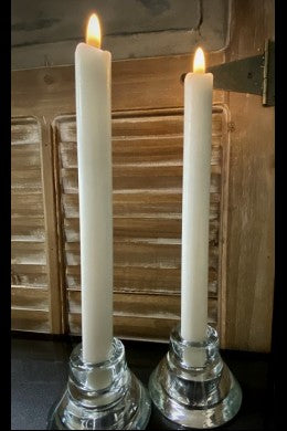 Ivory Radiance Taper Candle 1x10"