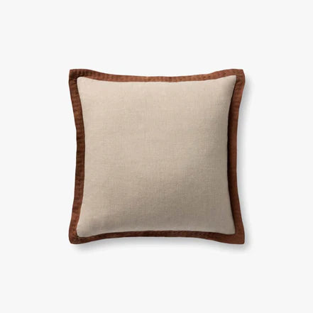Natural/Brown Pillow 22x22