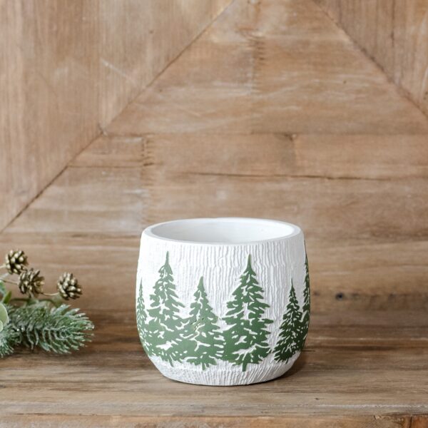 4″ EVERGREEN FOREST PLANTER