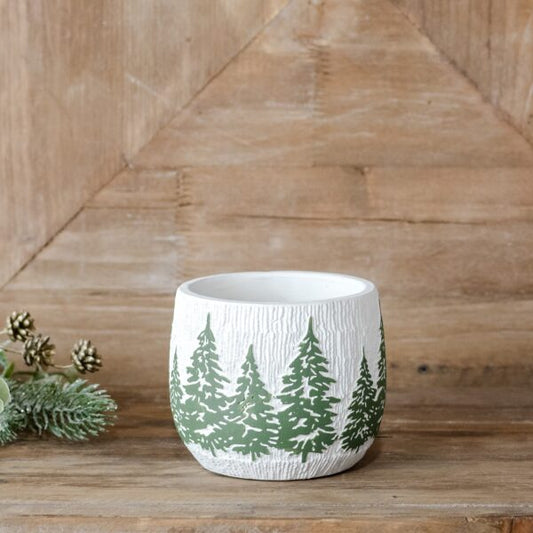 4″ EVERGREEN FOREST PLANTER