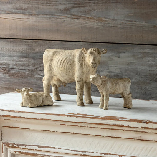 Bovine Family, Set of 3 Cow