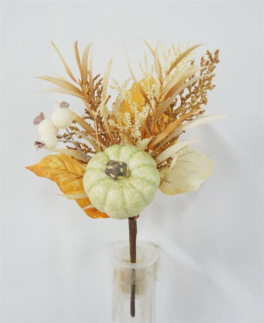 Pumpkin, Mixed Berry, & Grass Leaves Pick