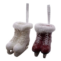 Red/White Asst Ice Skates