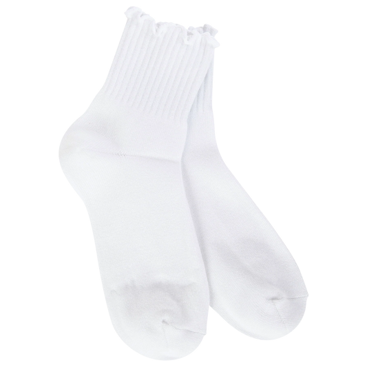 Weekend Quarter Ruffle Sock