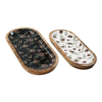 Woodland Pines Mango Wood Trays