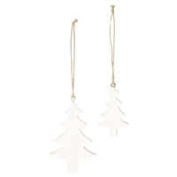 White Tree Ornament