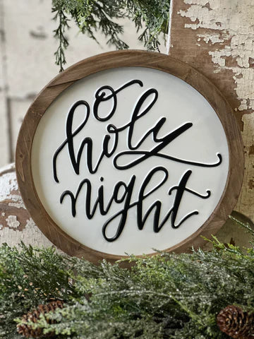 Holy Night Sign