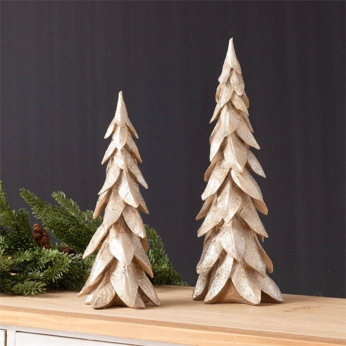 Champagne Christmas Trees