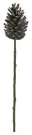 GLITTERED BERRY PICK, 15", WHITE