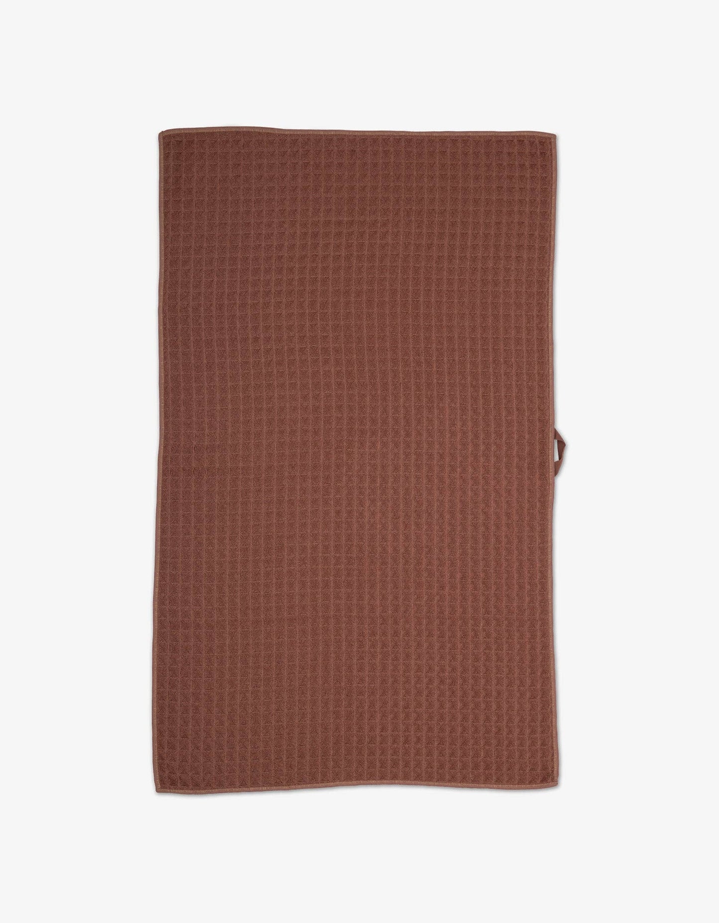 Dusty Rose Waffle Bath Towel