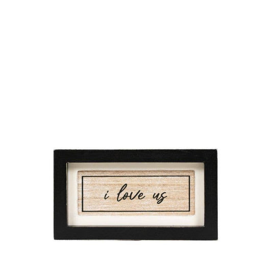 15881 - 7x4 rvs wood frame sign (KEY/LOVE)  Wedding Decor