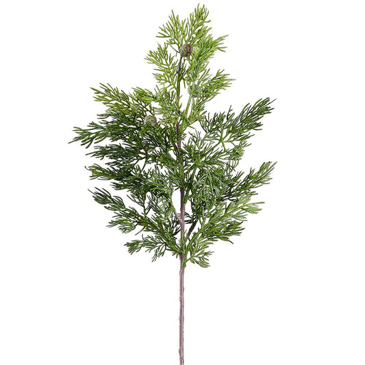 19" Juniper Spray  Green