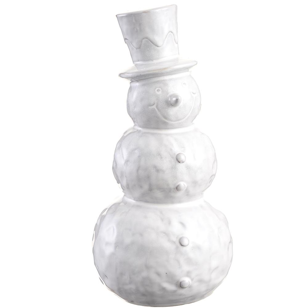 13.5" Snowman  Cream